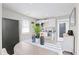 Bright dining area with modern appliances and a view of the kitchen at 246 Aurora Nw Ave, Atlanta, GA 30314