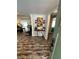 Inviting foyer with stylish decor and hardwood flooring at 2184 E Cherokee Dr, Woodstock, GA 30188