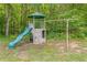 Playground with a slide and swingset in a wooded area at 329 Kyles Cir, Hiram, GA 30141