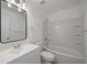 Well-lit bathroom features a tub-shower, and a vanity with a large mirror at 510 Northridge Crossing Dr, Sandy Springs, GA 30350