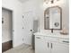 Well-lit bathroom with a stylish vanity, modern mirror, and elegant fixtures, creating a serene atmosphere at 31 Copper Leaf Ct, Villa Rica, GA 30180