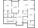 Basement layout featuring a bedroom, theatre room, Gathering room, sitting room, and wet bar at 2945 Ashbyrn Ct, Buford, GA 30519