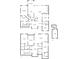 Three-story home floorplans showcasing multiple living spaces, bedrooms, and office at 2945 Ashbyrn Ct, Buford, GA 30519