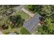 Aerial view of a well-maintained property featuring lush landscaping and a private driveway at 3287 Alton Rd, Atlanta, GA 30341