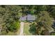 Aerial view showcasing the property boundary lines, mature trees, manicured lawn, and curb appeal at 3287 Alton Rd, Atlanta, GA 30341