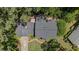 Overhead view of home with well-maintained roof, lush landscaping, and driveway, showcasing its prime location at 3287 Alton Rd, Atlanta, GA 30341