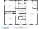 Detailed floorplan showcasing the layout of bedrooms, bathrooms, and living spaces in the home at 3287 Alton Rd, Atlanta, GA 30341