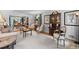 Elegant living room with classic decor, fireplace, and hardwood floors leading to dining area at 3287 Alton Rd, Atlanta, GA 30341