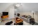 Cozy bonus room with ceiling fan and carpet at 530 Twinflower Ct, Roswell, GA 30075