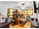 bedroom featuring a loft bed and hardwood floors at 1176 Cardinal Ne Rd, Conyers, GA 30012