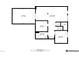 Detailed floor plan showcasing the layout of the first floor, including storage, Gathering room, bathroom, and bedroom at 662 Shady Willow Ln, Loganville, GA 30052