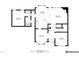 Detailed floor plan showcasing the layout of the second floor, including kitchen, dining room, sun room, and bedrooms at 662 Shady Willow Ln, Loganville, GA 30052