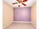 An empty room featuring painted walls and a ceiling fan at 662 Shady Willow Ln, Loganville, GA 30052