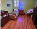 This bedroom offers hardwood floors and cozy space at 118 Lucia Dr, Smyrna, GA 30082