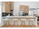 Well-appointed kitchen with a large quartz island, stainless steel appliances, and modern cabinetry at 2001 Swazey Dr, Decatur, GA 30032