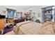 Bedroom with a full bed and dark dresser, with wall decorations at 1620 Cedar Hl, Douglasville, GA 30134
