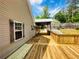 Large deck featuring a covered patio in the backyard at 107 Oconnor Dr, Dallas, GA 30157