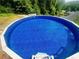 Above ground swimming pool provides a place to cool off on hot summer days at 107 Oconnor Dr, Dallas, GA 30157