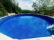 Above-ground pool with 
