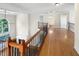 Open-concept second story hallway overlooking the great room at 2577 Ozella Sw Pl, Atlanta, GA 30331