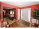 Welcoming entryway with hardwood flooring and neutral wall paint at 1801 Deer Crossing Cir, Jonesboro, GA 30236
