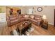 Open living room featuring a spacious seating area with stylish decor and flooring at 1801 Deer Crossing Cir, Jonesboro, GA 30236
