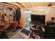 shed area with exterior access and entertainment options at 1801 Deer Crossing Cir, Jonesboro, GA 30236