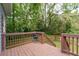 Inviting back deck overlooking a serene yard, perfect for outdoor relaxation and entertaining at 3111 Jones St, East Point, GA 30344