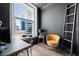 Office features natural light and stylish decor at 57 Forsyth Nw St # 11G, Atlanta, GA 30303