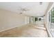 Open-concept living room with view to kitchen at 111 Trellis Ct, Acworth, GA 30101