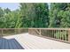 Back deck overlooking lush greenery, perfect for outdoor entertaining and relaxation at 590 Kyle Trace Ct, Sugar Hill, GA 30518