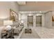 The lobby features stylish seating, artwork, and elevator access, offering a welcoming space at 1100 Howell Mill Nw Rd # 312, Atlanta, GA 30318