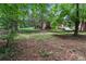 Large grassy backyard surrounded by mature trees, offering privacy and space to play at 239 Berry Rd, Mcdonough, GA 30252