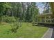 Expansive backyard with lush greenery offers privacy and space for outdoor activities at 648 Cativo Sw Dr, Atlanta, GA 30311