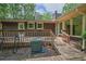 Spacious deck with wooden walkway provides a perfect outdoor living space at 648 Cativo Sw Dr, Atlanta, GA 30311