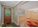 Inviting home foyer with hardwood floors leading to a bright living space at 648 Cativo Sw Dr, Atlanta, GA 30311
