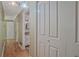 Hallway leading to a sink and mirror at 648 Cativo Sw Dr, Atlanta, GA 30311