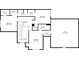 Detailed floor plan showing layout of bedrooms, bathrooms, and attic space at 1750 Providence Place Dr, Alpharetta, GA 30009