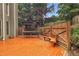 Large deck with a custom built pergola and seating at 947 Summer Forest Drive, Suwanee, GA 30024