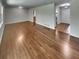 Expansive living area featuring hardwood floors and an entry view at 710 Montclair Sw Dr, Smyrna, GA 30082