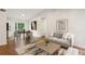 This open living space features recessed lighting, dining area and decor at 232 Apple Branch Dr, Woodstock, GA 30188