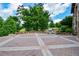 Outdoor kitchen and patio area, ideal for entertaining and dining at 411 Ridgeway Ln, Canton, GA 30114