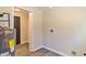 Utility room featuring Rheem Performance water heater at 204 Elm St, Palmetto, GA 30268