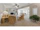 Inviting living room featuring a fireplace, neutral walls, and comfortable seating arrangement at 4205 Jeri Lynn Ct, Tucker, GA 30084