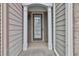 Charming entrance with white columns at 5661 Radford Loop, Fairburn, GA 30213