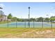 Well-maintained community tennis courts offer an excellent recreational amenity for active residents at 5661 Radford Loop, Fairburn, GA 30213