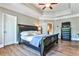 Main bedroom featuring a trey ceiling, hardwood floors, and ample natural light at 1249 Francis Nw St, Atlanta, GA 30318