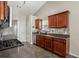 Kitchen featuring stainless steel appliances and a tiled backsplash at 2125 Mina Lane Dr, Buford, GA 30518