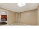 Unfinished basement space offering potential for customized use, with access to a finished recreational space at 5107 Old Chestnut Ct, Woodstock, GA 30188