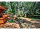 An expansive backyard with a spacious deck and well-manicured landscaping, perfect for outdoor entertaining at 1082 Greenbriar Cir, Decatur, GA 30033